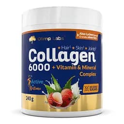 Колаген Olimp Sport Nutrition Collagen 6000 Active & Brilliance, 240 грам - Алое-лічі - мініатюра 1