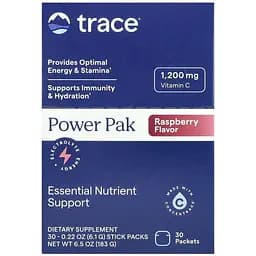 Електроліти Trace Minerals Electrolyte Stamina Power Pak зі смаком малини 183 г (30 шт. х 6.1 г) - мініатюра 2