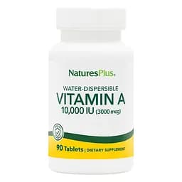 Вітаміни та мінерали Natures Plus Vitamin A 10000 IU, 90 таблеток