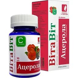 Ацерола з підсолоджувачем ВітаВіт 30 таблеток