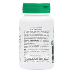 Натуральна добавка Natures Plus Herbal Actives Chasteberry 150 mg, 60 капсул - мініатюра 3