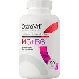 Витамины и минералы OstroVit Mg + B6 90 таблеток