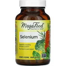 Селен MegaFood Selenium 60 таблеток