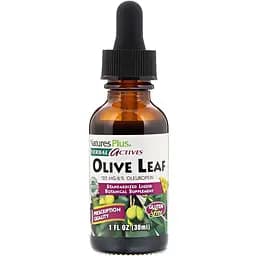 Екстракт листя оливи Natures Plus Olive Leaf у краплях без спирту 30 мл