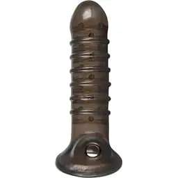 Насадка на пеніс Rebel Dick Ball Sleeve 18 см чорний