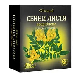 Фіточай "Сени листя подрібнене"  20 ф/п, дієтична добавка