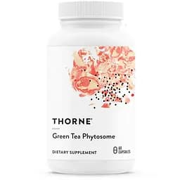 Натуральная добавка Thorne Green Tea Phytosome, 60 капсул
