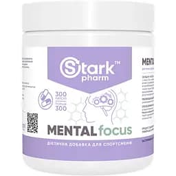 Натуральна добавка Stark Pharm Mental Focus 300 капсул