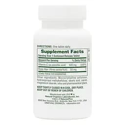 Вітаміни та мінерали Natures Plus Vitamin C 500 mg, 90 таблеток - мініатюра 2