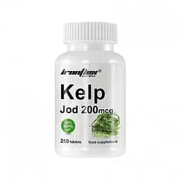 Вітаміни та мінерали IronFlex Kelp Jod 200 mсg 250 таблеток