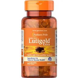 Натуральна добавка Puritan's Pride Lutigold Extra 60 капсул
