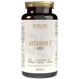 Витамины и минералы Evolite Nutrition Vitamin E 400 IU 100 капсул
