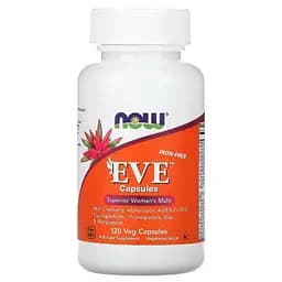 Комплекс для жінок Now Foods Eve Capsules Superior Women's Multi 120 рослинних капсул