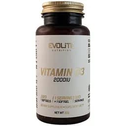 Вітаміни та мінерали Evolite Nutrition Vitamin D3 2000 IU 120 капсул