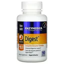 Натуральна добавка Enzymedica Digest, 90 капсул