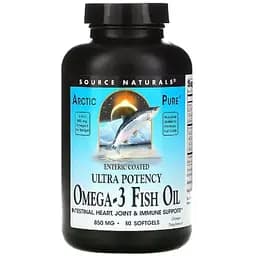 Омега-3 з риб'ячого жиру Source Naturals ArcticPure 850 мг 30 желатинових капсул