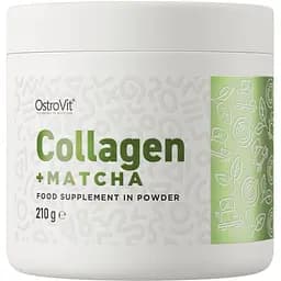 Препарат для суставов и связок OstroVit Collagen + Matcha 210 г