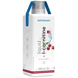 Диетическая добавка Nutriversum Liquid L-Carnitine Кислая вишня 500 мл