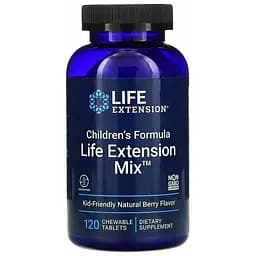 Мультивитамины для детей Life Extension Children's Formula Mix 120 таблеток