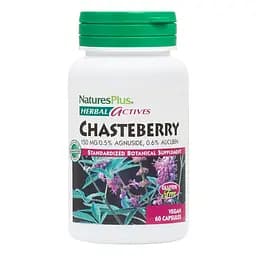 Натуральна добавка Natures Plus Herbal Actives Chasteberry 150 mg, 60 капсул
