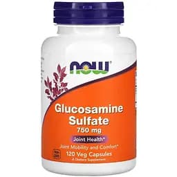 Препарат для суставов и связок Now Glucosamine Sulfate 750 mg 120 капсул