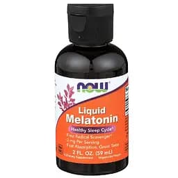 Мелатонин жидкий Now Foods Liquid Melatonin 2 жидких унции (59 мл)