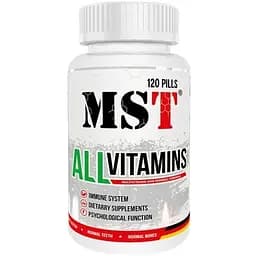 Витамины и минералы MST AllVitamins 120 таблеток