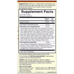 Вітамін D3 Garden of Life Vitamin Code RAW D3 125 мкг 60 капсул (GOL11586) - мініатюра 3