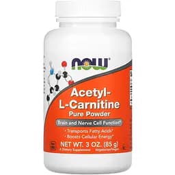 Ацетил карнитин Now Foods L-Carnitine Pure Powder порошок 85 г