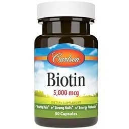 Біотин Carlson Biotin 5 мг 50 капсул