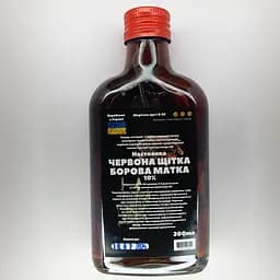 Настоянка на корінні червоної щітки та траві борової матки/ортилії 200 мл
