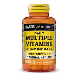 Вітаміни та мінерали Mason Natural Daily Multiple Vitamins with Minerals 60 таблеток