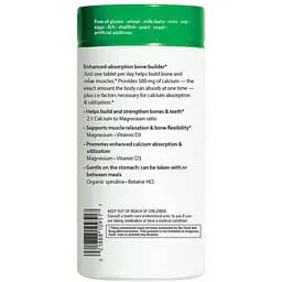 Кальцій з магнієм та вітамін D3 Rainbow Light Food-Based Calcium with Magnesium & Vitamin D3 90 таблеток - мініатюра 3