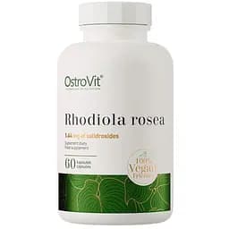 Экстракт родиолы розовой OstroVit Vege Rhodiola Rosea, 60 капсул для уменьшения стресса