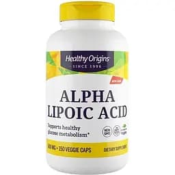 Альфа-ліпоєва кислота Healthy Origins Alpha Lipoic Acid 600 mg, 150 вегакапсул