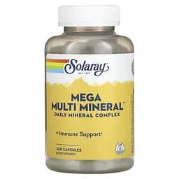 Мультимінерали великий комплекс Solaray Multi Mineral 200 капсул