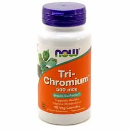 Хром Now Foods Tri-Chromium 500 мкг 90 капсул