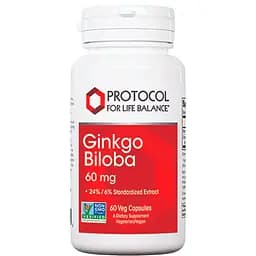 Гінкго Білоба Protocol for Life Balance Ginkgo Biloba 60 капсул