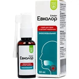 Спрей для ротової порожнини Baum Pharm Евкалор 30 мл