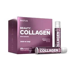 Б'юті колаген Beauty Collagen Biotus, 5000 мг смак вишні 30 флаконів кожен по 25 мл