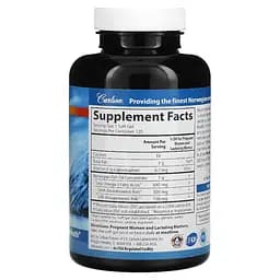 Жирні кислоти Carlson Labs Mother's DHA 120 капсул - мініатюра 3
