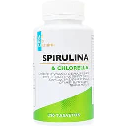 Комплекс All be Ukraine Spirulina & Chlorella 220 таблеток (ABU-01031)