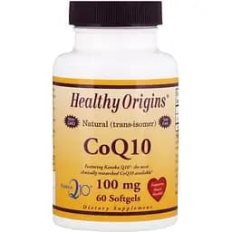 Коензим Q10 Healthy Origins Kaneka COQ10 100 мг 60 желатинових капсул