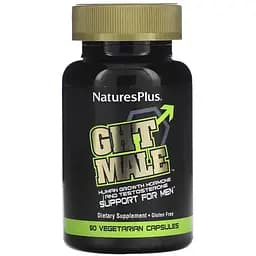 Підсилювач тестостерону для чоловіків Nature's Plus GHT Male 90 капсул (NTP48719)