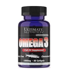 Жирні кислоти Ultimate Nutrition Omega 3 18:12 Softgels, 90 капсул