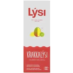 Омега-3 Lysi Kids з печінки тріски та тунця з вітамінами A, D, E + DHA-формула зі смаком лимона та манго 720 мл (3 шт. х 240 мл) - мініатюра 4