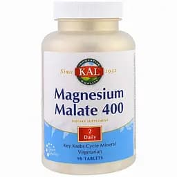 Магний малат KAL Magnesium Malate 400 мг 90 таблеток