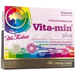 Витамины и минералы Olimp Vita-min Plus Women 30 капсул