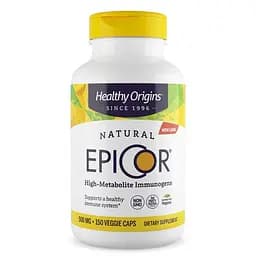 Постбіотик Healthy Origins EpiCor 500 mg, 150 Вегакапсул для підтримки імунітету