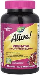Вітаміни та мінерали Nature's Way Alive! Prenatal Multivitamin Gummy, 90 желейок